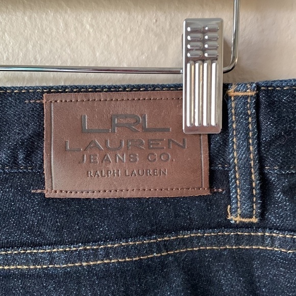 RALPH LAUREN Dark Wash Crop Denim Jeans - Picture 10 of 10
